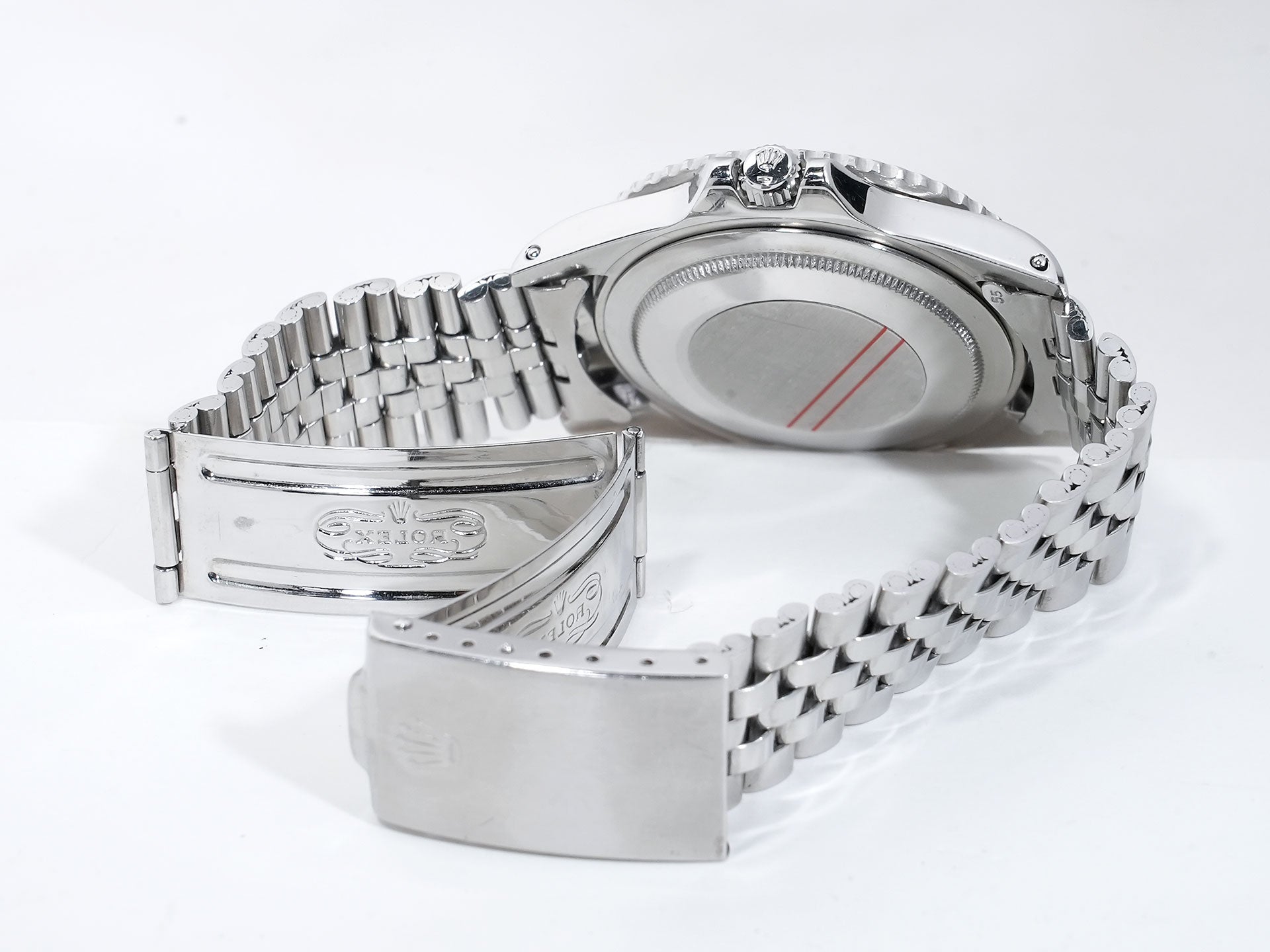 ロレックス GMTマスター Ref.1675 ステンレススチール ブラック文字盤 ジュビリーブレスレット 中古 twp6jqpc