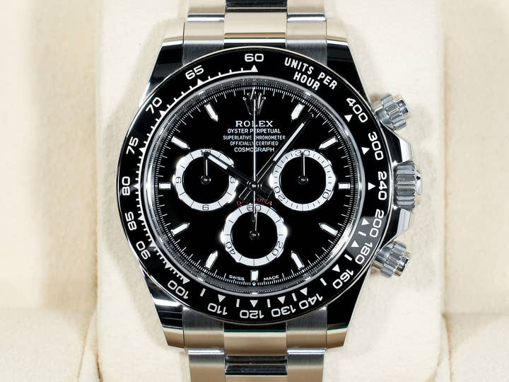 ロレックス デイトナ Ref.126500LN ステンレススチール ブラック文字盤 美中古 5gapwcno