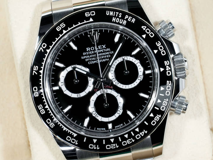 ロレックス デイトナ Ref.126500LN ステンレススチール ブラック文字盤 美中古 5gapwcno