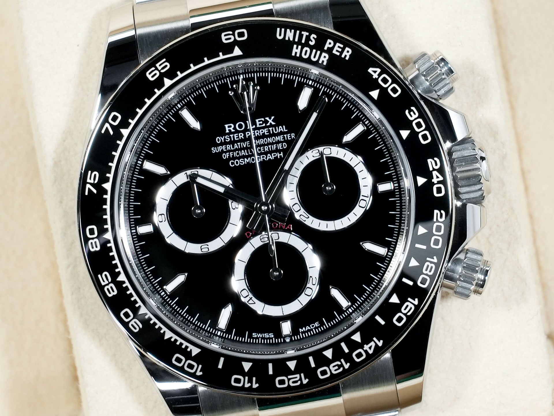 ロレックス デイトナ Ref.126500LN ステンレススチール ブラック文字盤 美中古 5gapwcno
