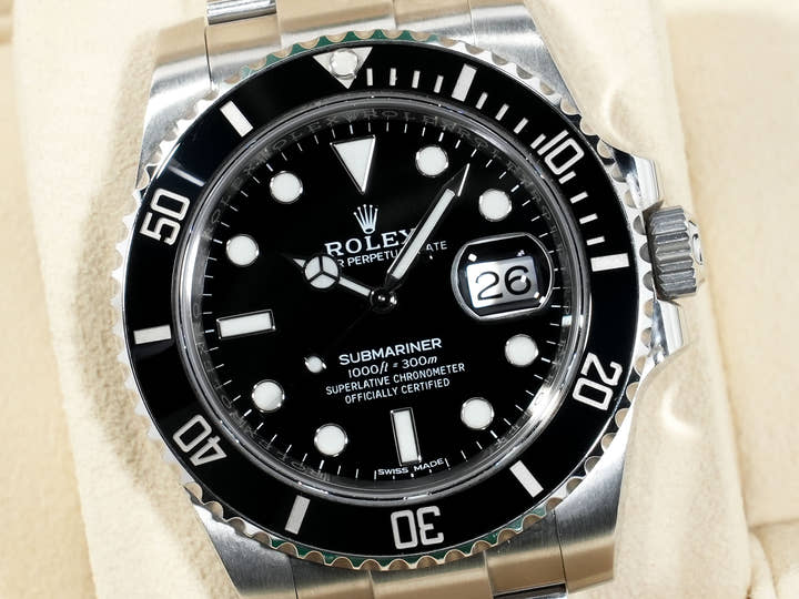 ロレックス サブマリーナー デイト Ref.116610LN ステンレススチール ブラック文字盤 中古 pa7r3m32