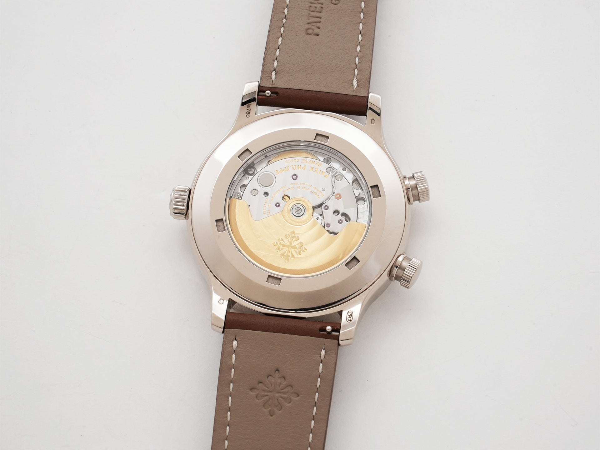 パテックフィリップ カラトラバ パイロット トラベルタイム Ref.5524G-001 ホワイトゴールド ブルー文字盤 中古 vy5xq5xu