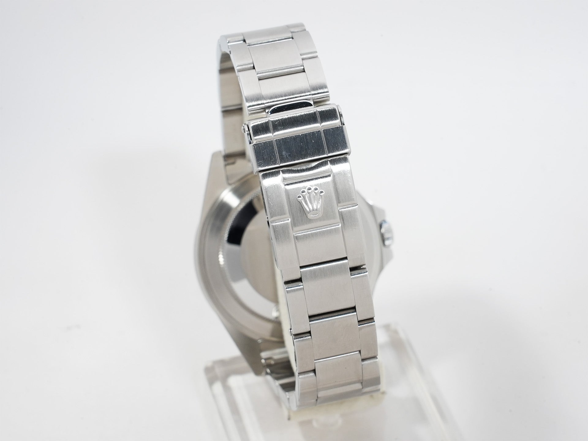 Rolex Explorer II Ref. 16570 Stainless Steel Black Dial Oyster Bracelet Used ux65yfzh