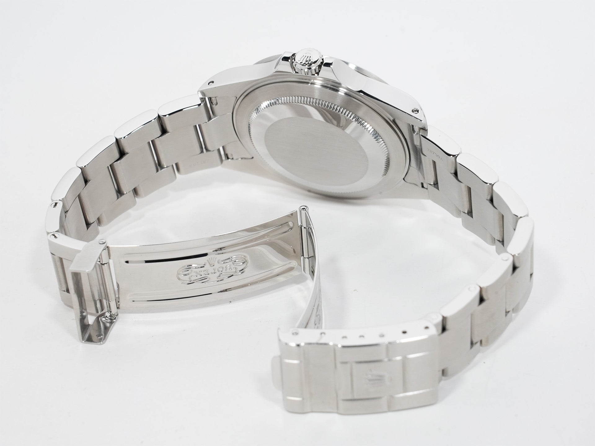 Rolex Explorer II Ref. 16570 Stainless Steel Black Dial Oyster Bracelet Used ux65yfzh