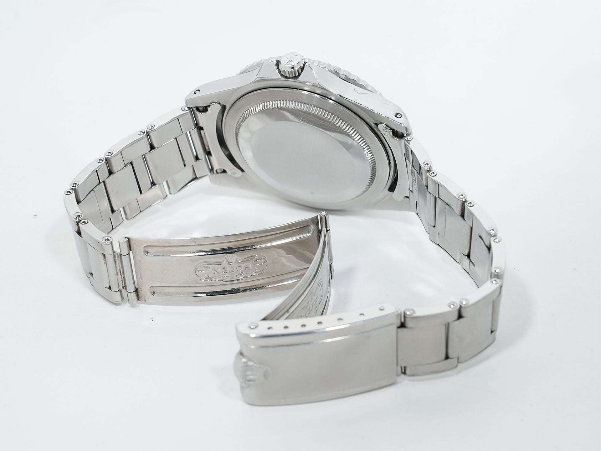 ロレックス GMTマスター Ref.1675 ステンレススチール ブラック文字盤 オイスターブレスレット 中古 3jthodwu