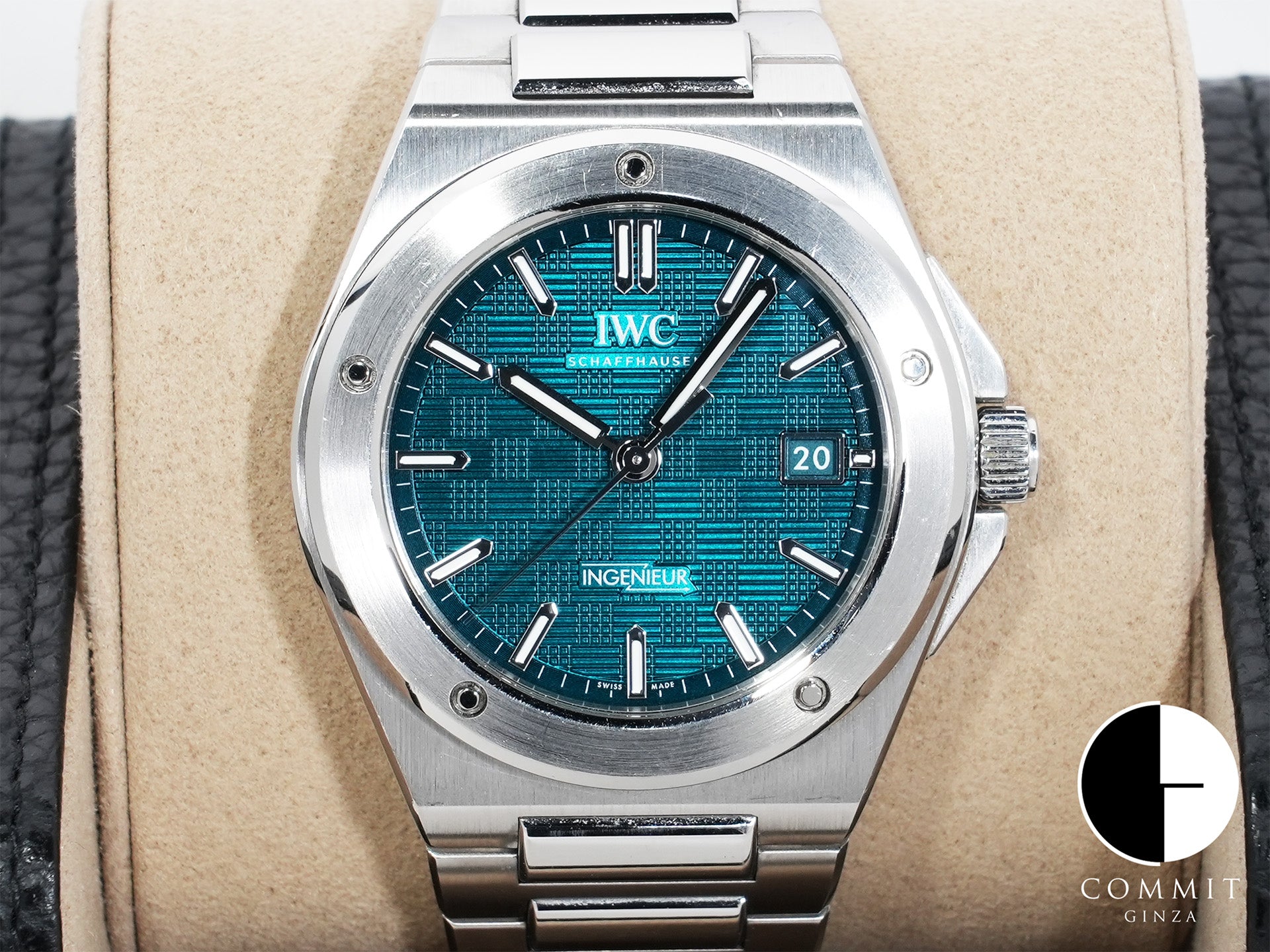 IWC インヂュニア オートマティック 40 Ref.IW328903 ステンレススチール グリーン文字盤 中古 tvs7ec55