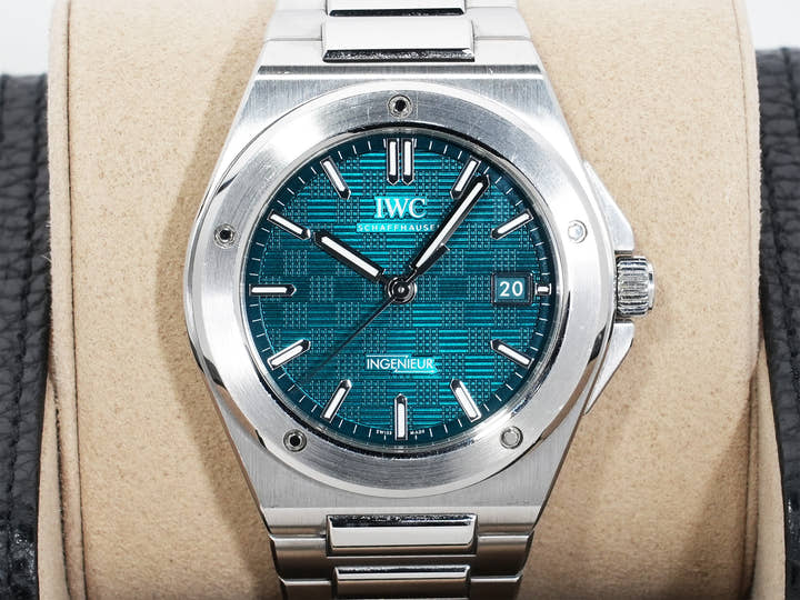 IWC インヂュニア オートマティック 40 Ref.IW328903 ステンレススチール グリーン文字盤 中古 tvs7ec55