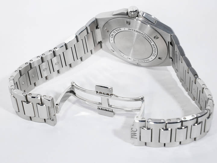 IWC インヂュニア オートマティック 40 Ref.IW328903 ステンレススチール グリーン文字盤 中古 tvs7ec55