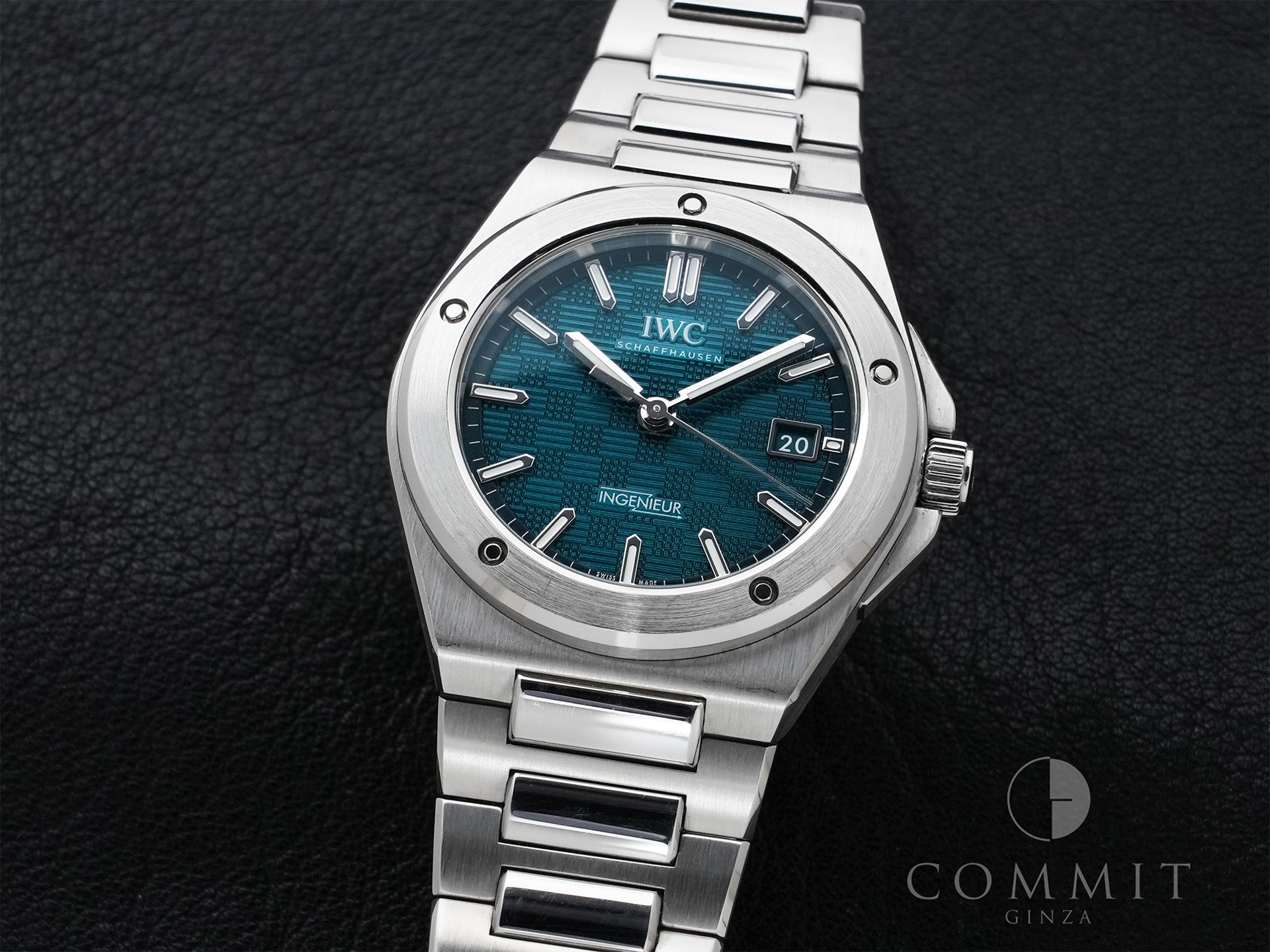 IWC インヂュニア オートマティック 40 Ref.IW328903 ステンレススチール グリーン文字盤 中古 tvs7ec55