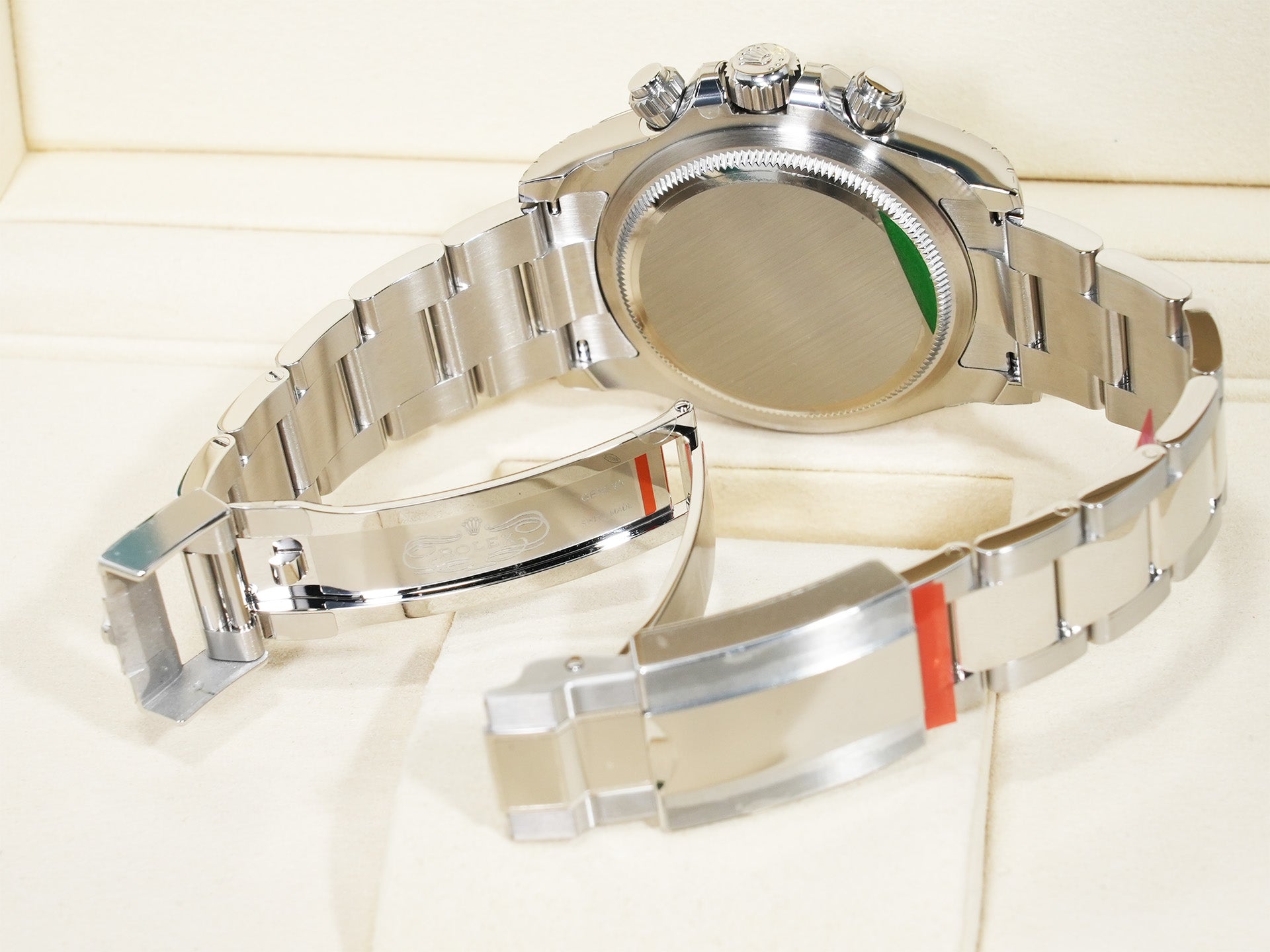ロレックス デイトナ Ref.126500LN ステンレススチール ホワイト文字盤 未使用 7cks72zq