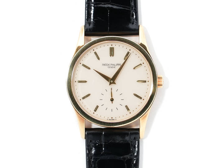パテックフィリップ カラトラバ Ref.3796R-001 ピンクゴールド アイボリー文字盤 中古 duhnfbek