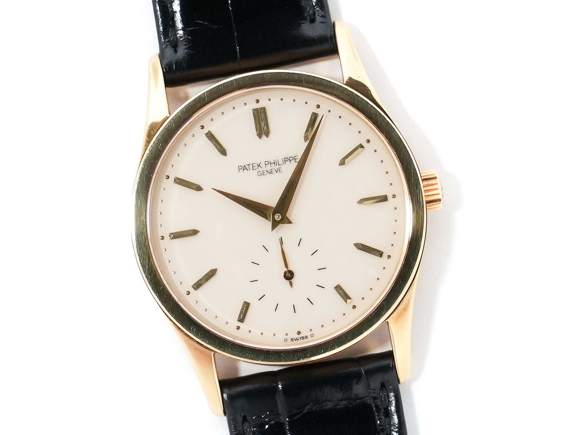 パテックフィリップ カラトラバ Ref.3796R-001 ピンクゴールド アイボリー文字盤 中古 duhnfbek