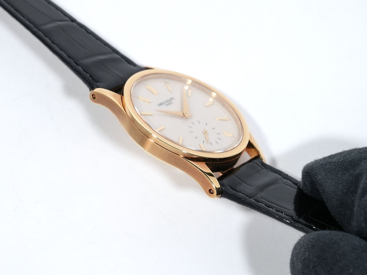 パテックフィリップ カラトラバ Ref.3796R-001 ピンクゴールド アイボリー文字盤 中古 duhnfbek