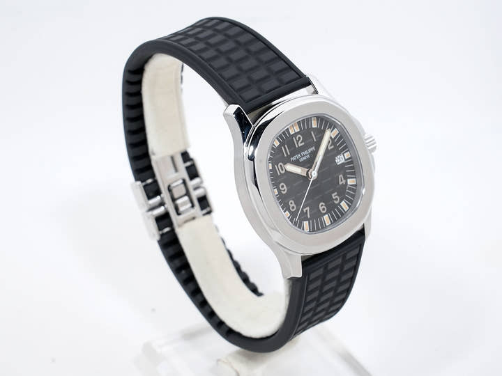 Patek Philippe Aquanaut Ref. 5064A-001 Stainless Steel Black Dial Excellent Condition zkkgyxgq