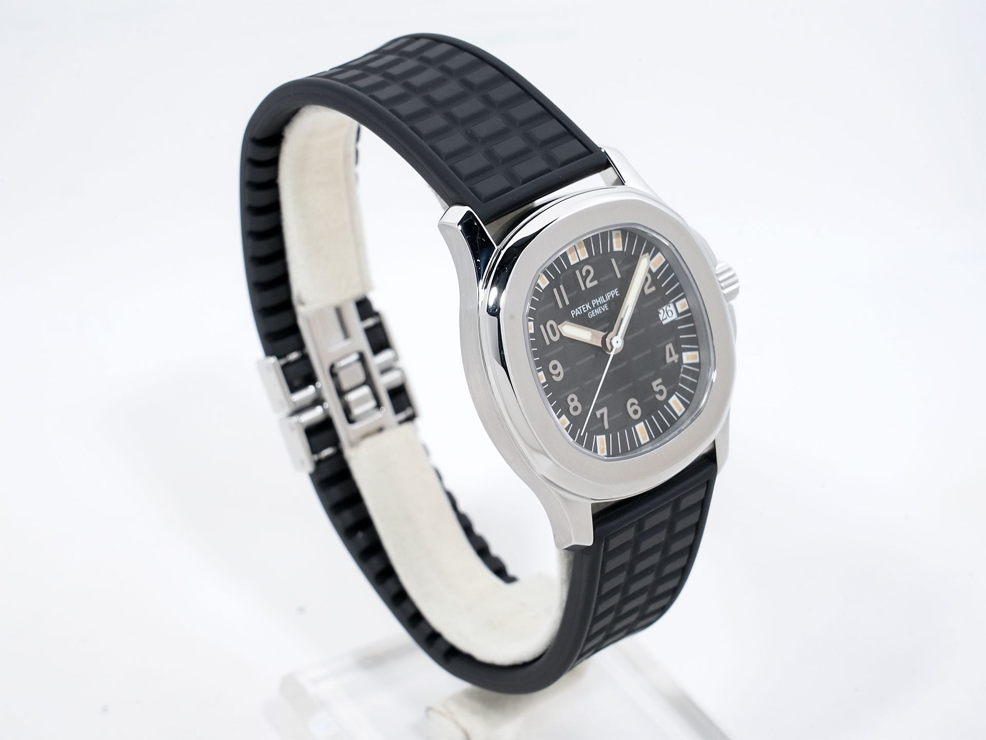 Patek Philippe Aquanaut Ref. 5064A-001 Stainless Steel Black Dial Excellent Condition zkkgyxgq
