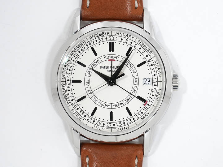 パテックフィリップ カラトラバ ウィークリーカレンダー Ref.5212A-001 ステンレススチール シルバー文字盤 美品 nfdf3obv