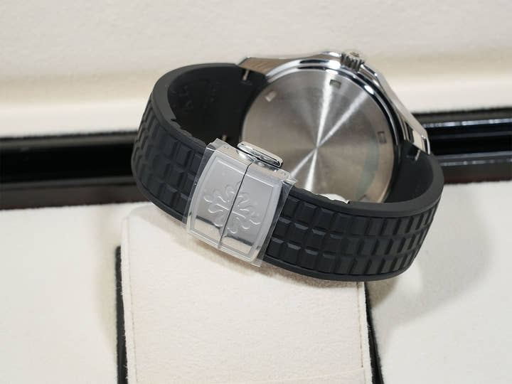 パテックフィリップ アクアノート Ref.5267/200A-001 ステンレススチール ブラック文字盤 美品 x6nx3spq