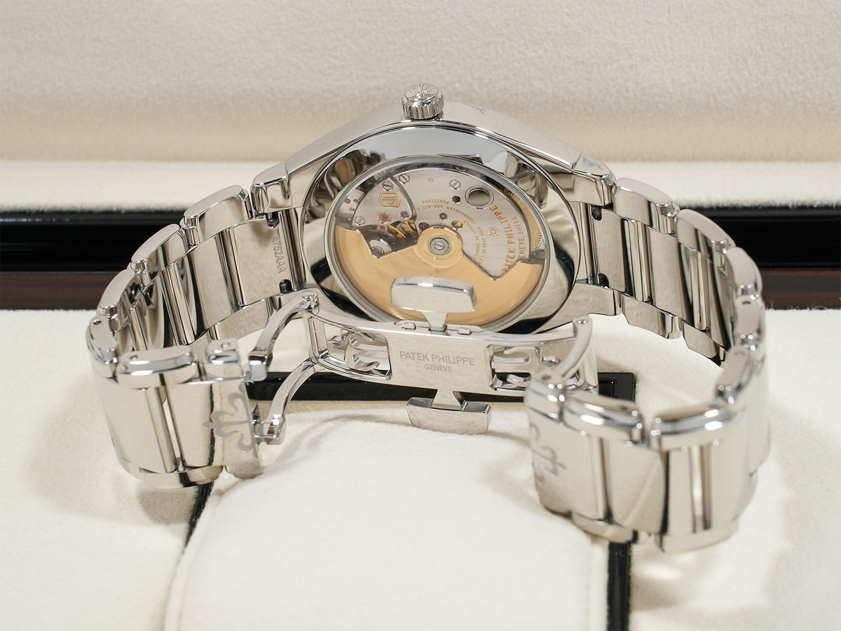 パテックフィリップ Twenty-4 Ref.7300/1200A-011 ステンレススチール オリーブグリーン ソレイユ文字盤 美品 a9kwcubd