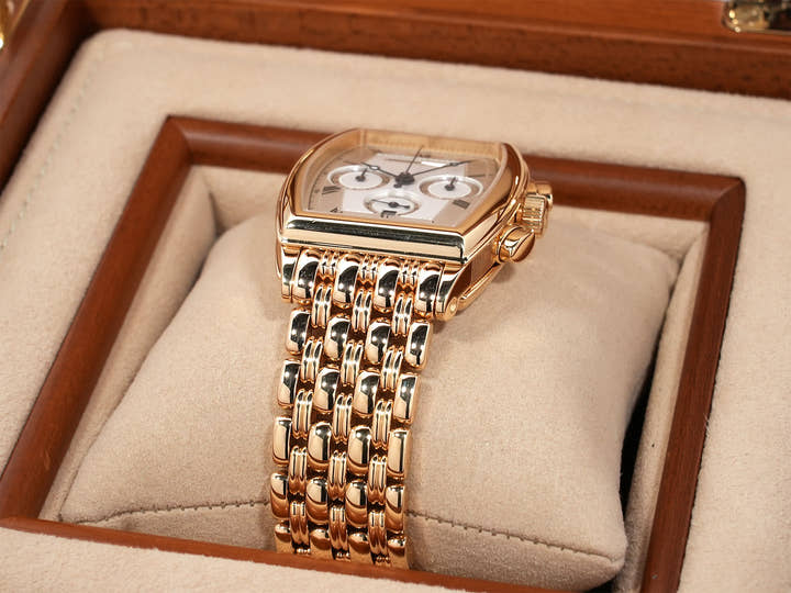 ブレゲ ヘリテージ クロノグラフ 5460 Ref.5460/BA/12/AE0 イエローゴールド シルバー文字盤 中古 k3g5qphw