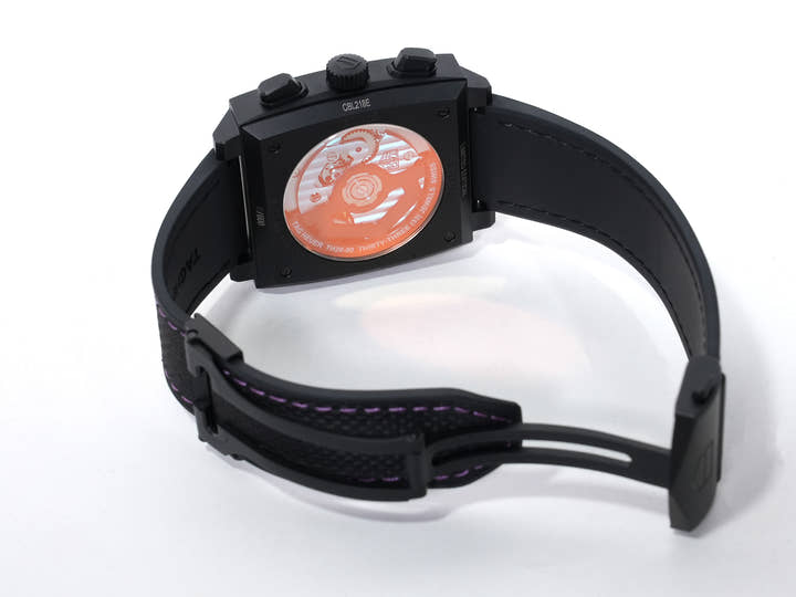 タグホイヤー モナコ クロノグラフ Ref.CBL218E.FT6312 チタン ブラックDLCコーティング ブラック文字盤 未使用 uwsuvdhf