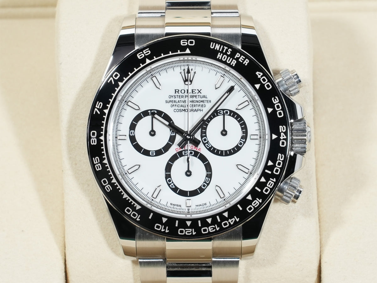 ロレックス デイトナ Ref.126500LN ステンレススチール ホワイト文字盤 中古 u3p7xy79