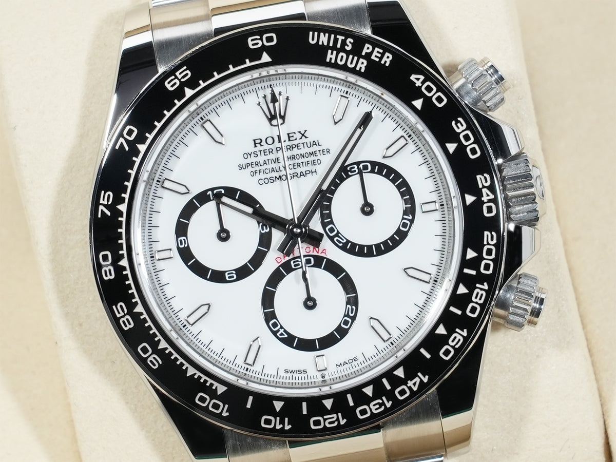 ロレックス デイトナ Ref.126500LN ステンレススチール ホワイト文字盤 中古 u3p7xy79