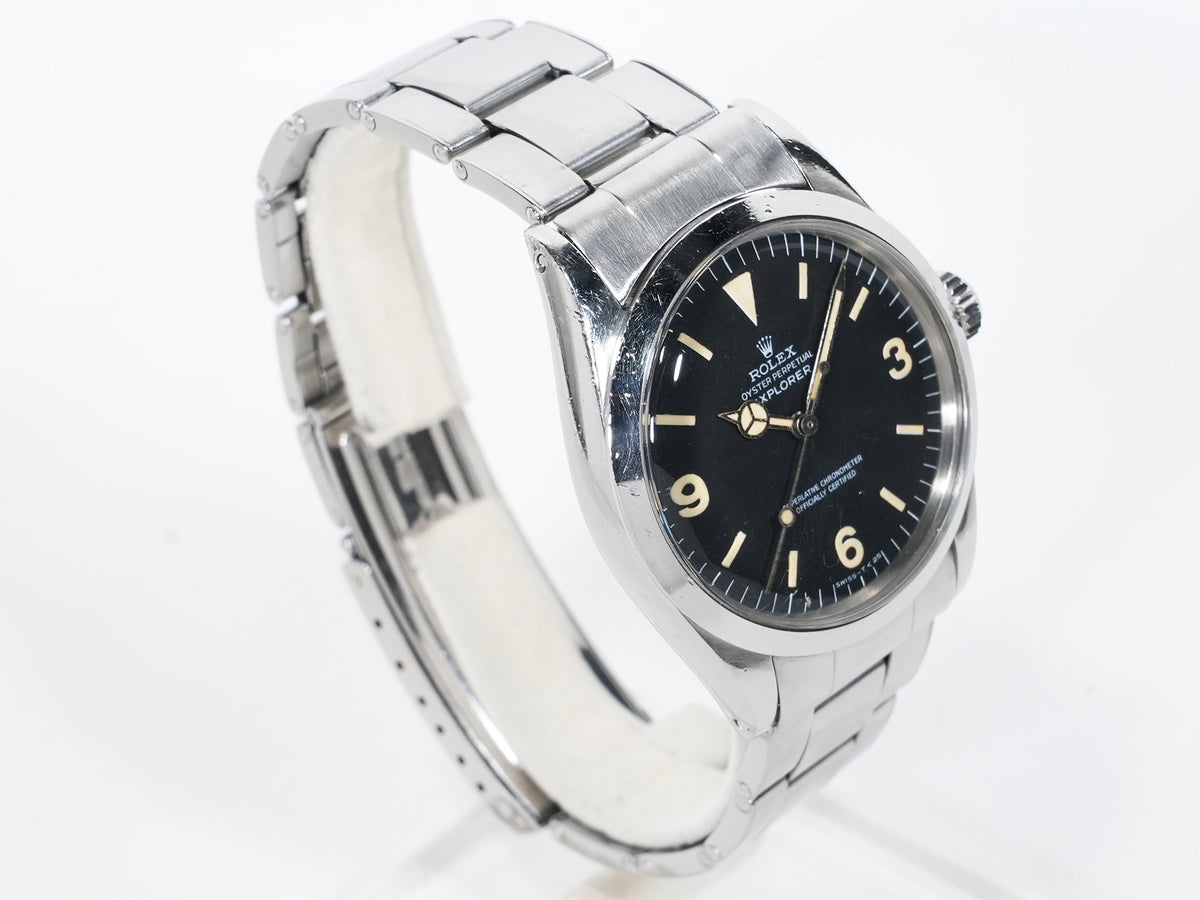 ROLEX Explorer I Ref. 1016 Stainless Steel Black Dial Used imvj69k3