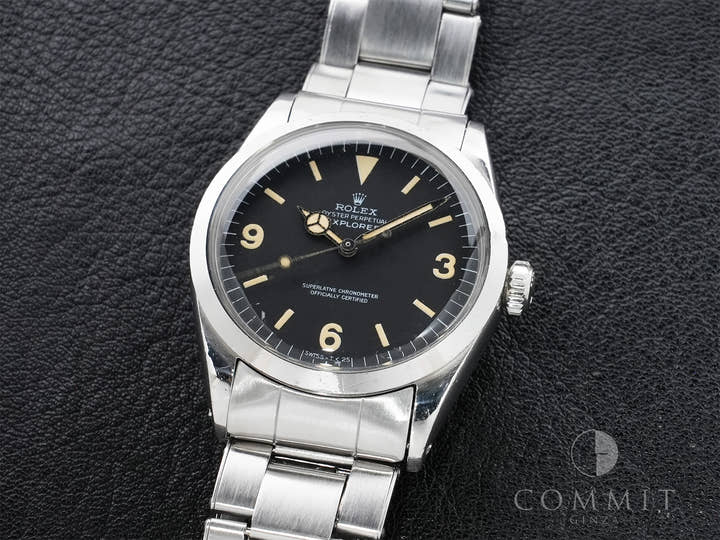 ROLEX Explorer I Ref. 1016 Stainless Steel Black Dial Used imvj69k3
