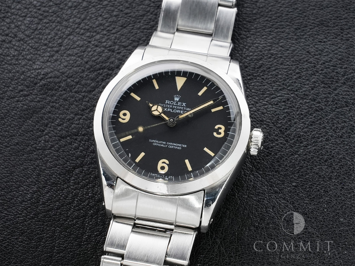 ROLEX Explorer I Ref. 1016 Stainless Steel Black Dial Used imvj69k3
