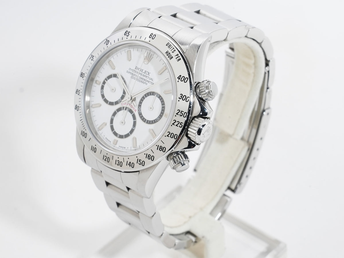 ロレックス デイトナ エルプリメロ Ref.16520 ステンレススチール ホワイト文字盤 中古 tgogcjvf