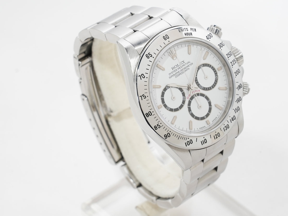 ロレックス デイトナ エルプリメロ Ref.16520 ステンレススチール ホワイト文字盤 中古 tgogcjvf