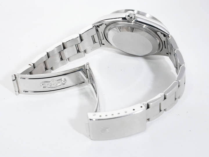 ロレックス オイスターパーペチュアル デイト Ref.15210 ステンレススチール ホワイト文字盤 中古 z39g9jxu