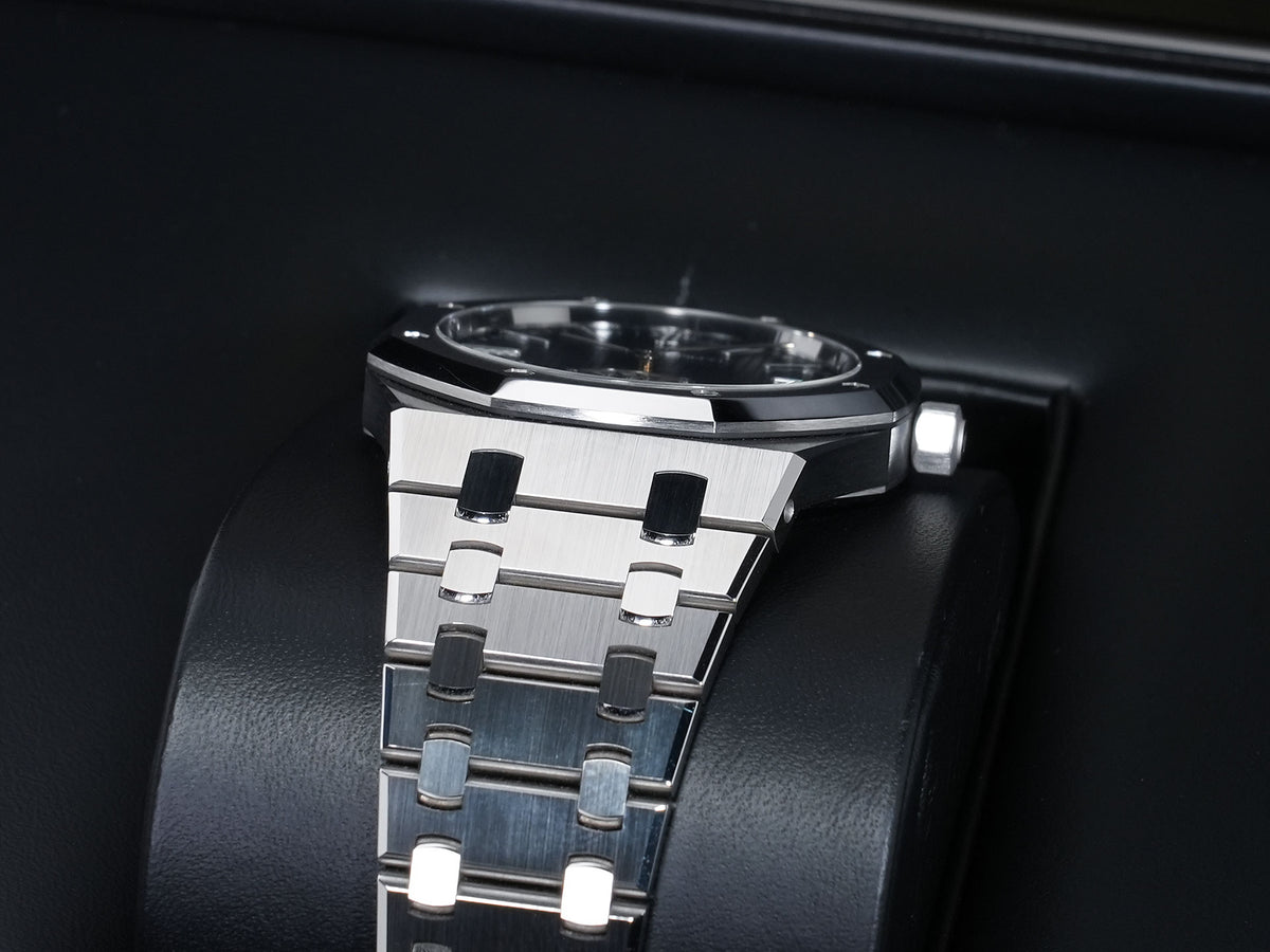オーデマピゲ ロイヤルオーク フライング トゥールビヨン エクストラ シン (RD#3) Ref.26670ST.OO.1240ST.02 ステンレススチール ブルー文字盤 美品 yc6r4bm2
