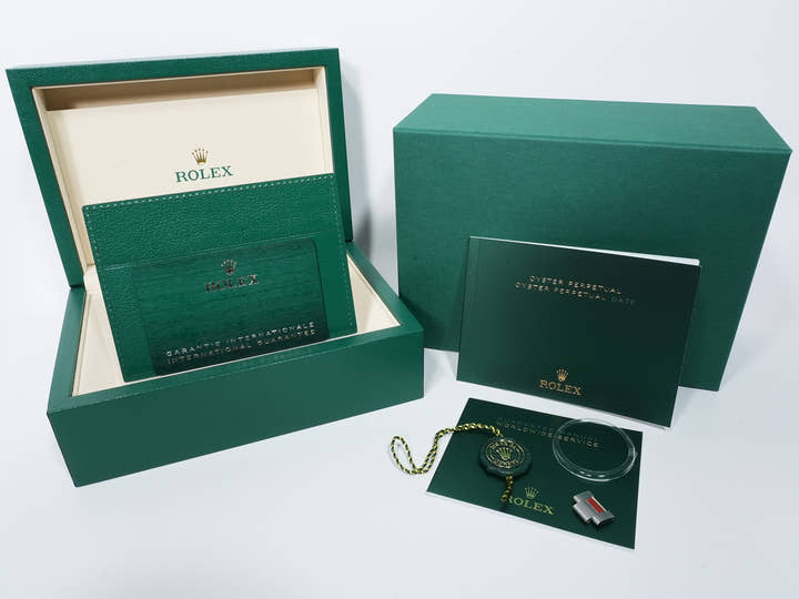 Rolex Oyster Perpetual 41 Ref. 134303 Stainless Steel/Yellow Gold Slate Dial Unused dzaicsom