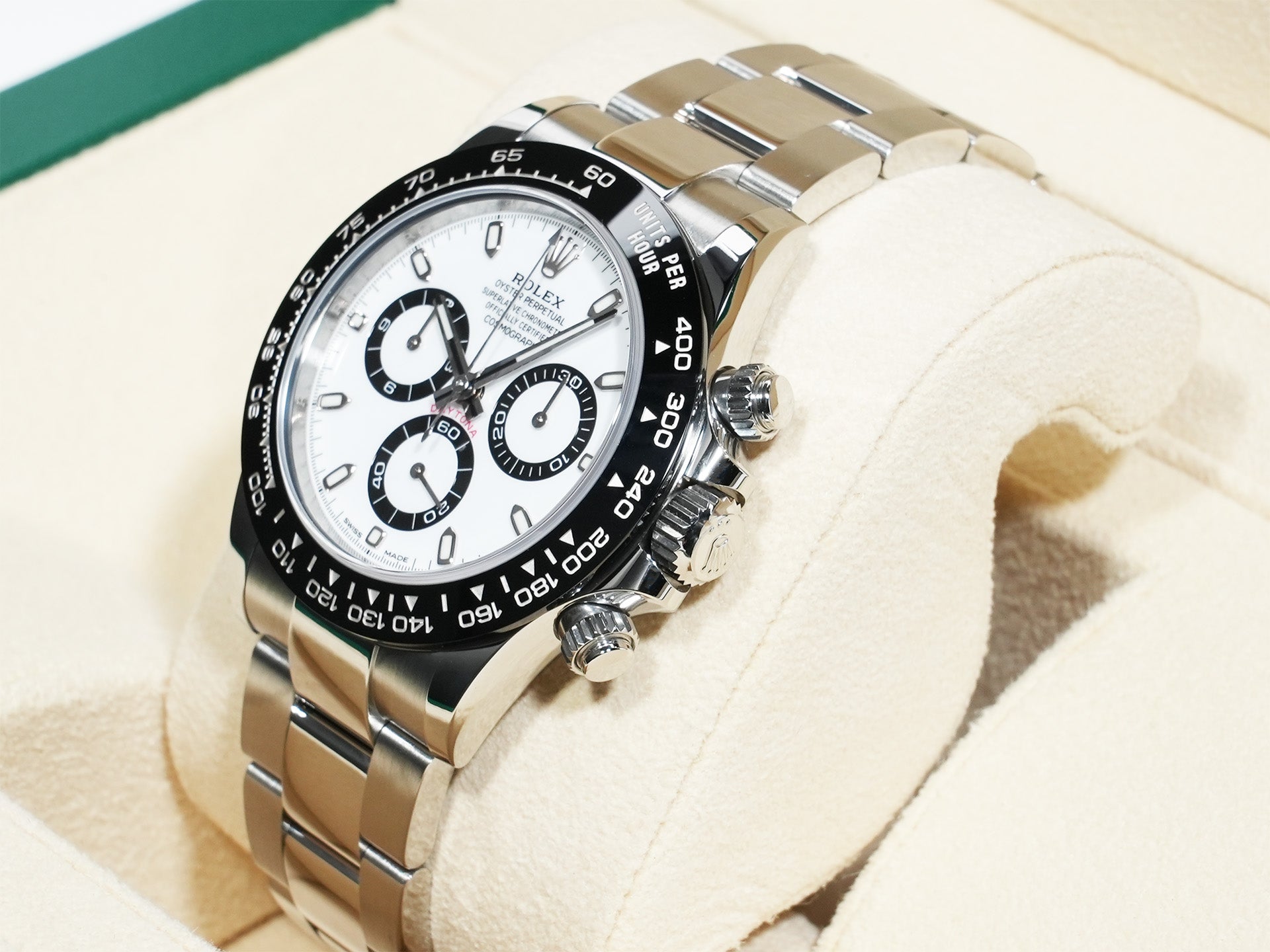 Rolex Daytona Ref. 116500LN Stainless Steel White Dial Excellent Used Condition xyzihs97
