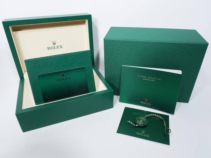 Rolex Datejust 41 Ref. 126331 Stainless Steel/Everose Gold Slate Roman Dial Oyster Bracelet Unused imu3suba