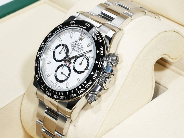 ROLEX Daytona Ref. 126500LN Stainless Steel White Dial Excellent Condition ip42htn7