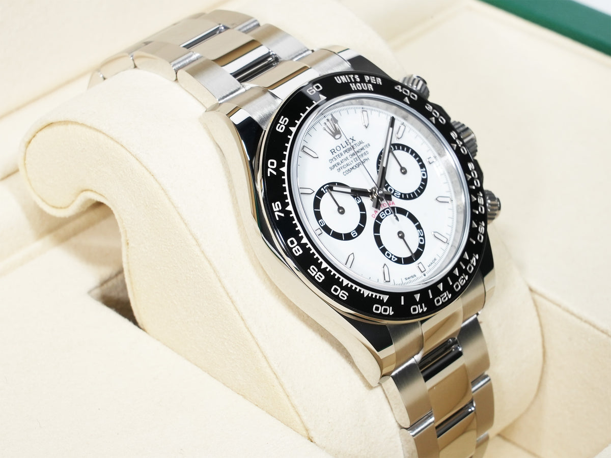ROLEX Daytona Ref. 126500LN Stainless Steel White Dial Excellent Condition ip42htn7