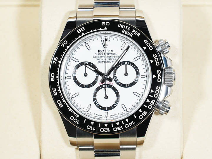 Rolex Daytona Ref. 126500LN Stainless Steel White Dial Excellent Condition 4x93s8ta