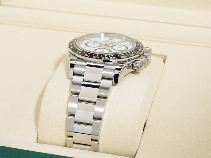 Rolex Daytona Ref. 126500LN Stainless Steel White Dial Excellent Condition 4x93s8ta