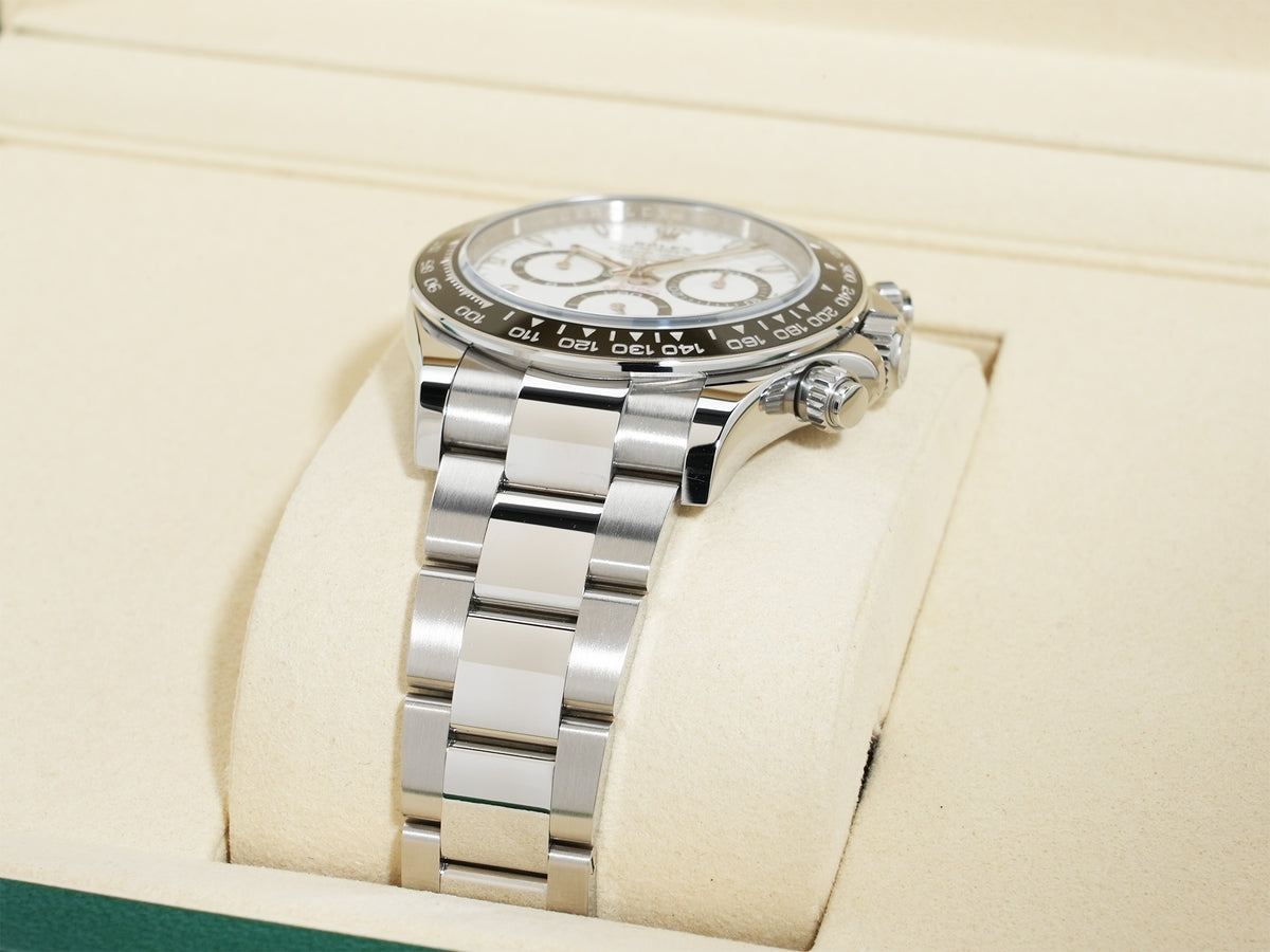 Rolex Daytona Ref. 126500LN Stainless Steel White Dial Excellent Condition 4x93s8ta