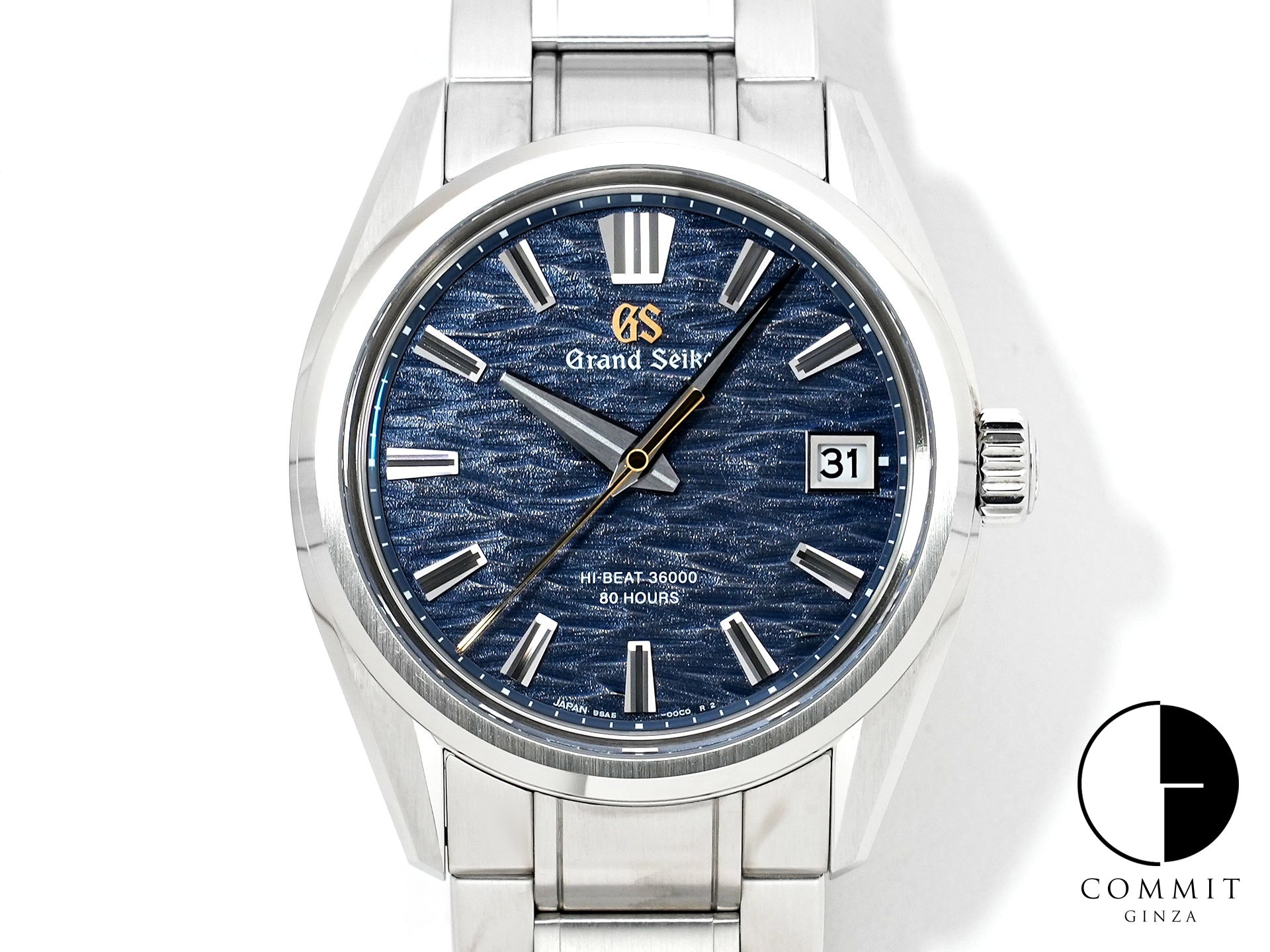 Grand Seiko Evolution 9 Kamine 120th Anniversary Ref. SLGH037 Stainless Steel Blue-Gray Dial Excellent Condition ymg62kie
