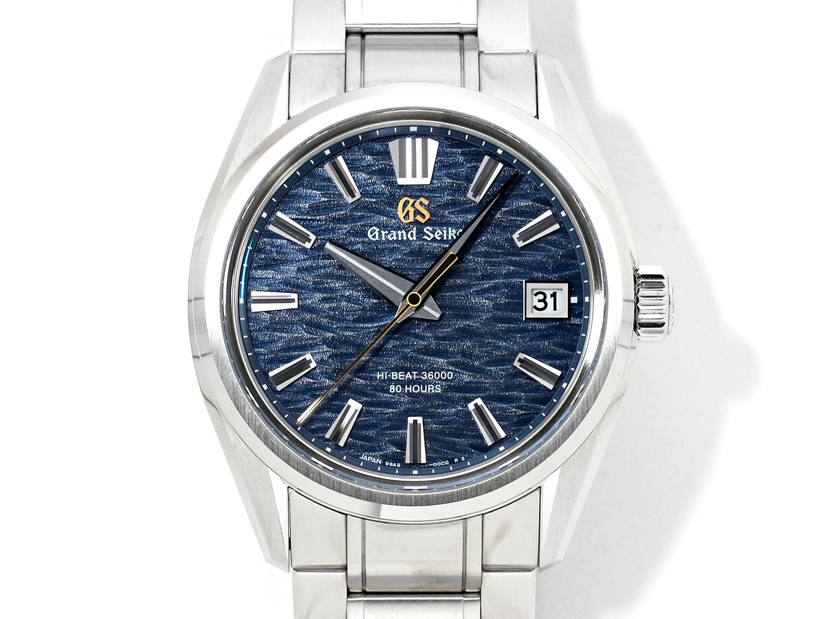 Grand Seiko Evolution 9 Kamine 120th Anniversary Ref. SLGH037 Stainless Steel Blue-Gray Dial Excellent Condition ymg62kie