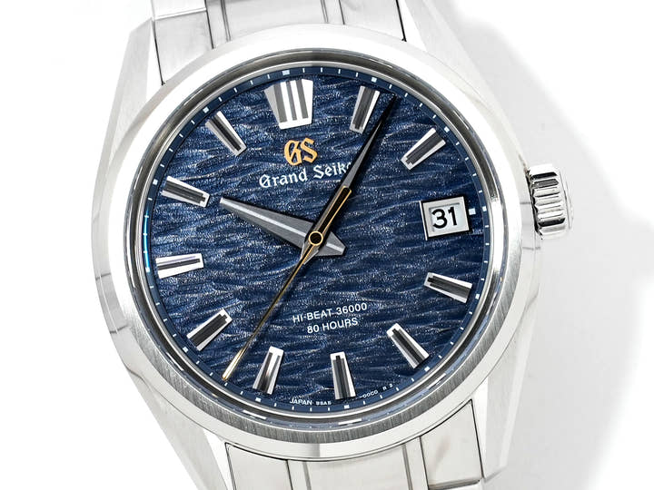 Grand Seiko Evolution 9 Kamine 120th Anniversary Ref. SLGH037 Stainless Steel Blue-Gray Dial Excellent Condition ymg62kie