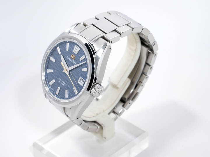 Grand Seiko Evolution 9 Kamine 120th Anniversary Ref. SLGH037 Stainless Steel Blue-Gray Dial Excellent Condition ymg62kie
