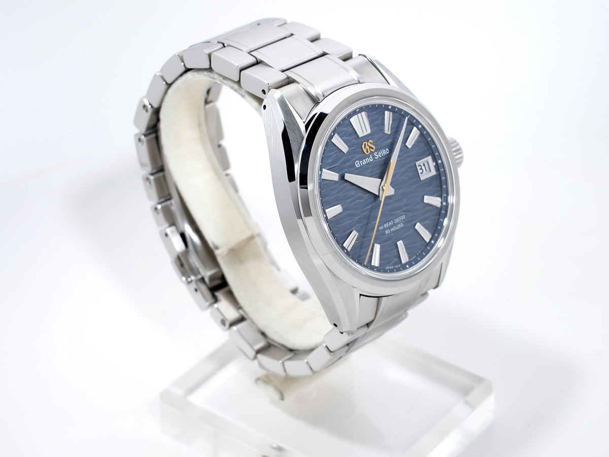 Grand Seiko Evolution 9 Kamine 120th Anniversary Ref. SLGH037 Stainless Steel Blue-Gray Dial Excellent Condition ymg62kie