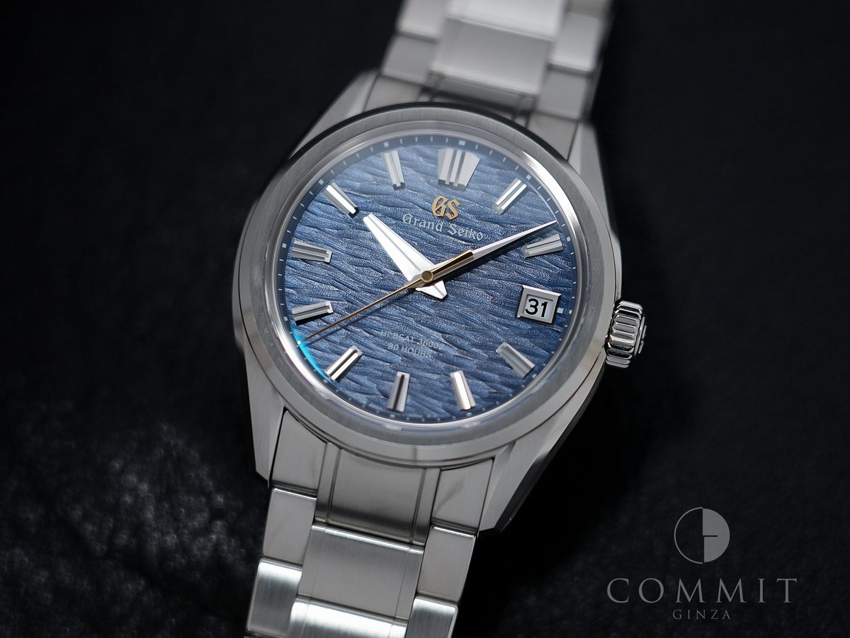 Grand Seiko Evolution 9 Kamine 120th Anniversary Ref. SLGH037 Stainless Steel Blue-Gray Dial Excellent Condition ymg62kie