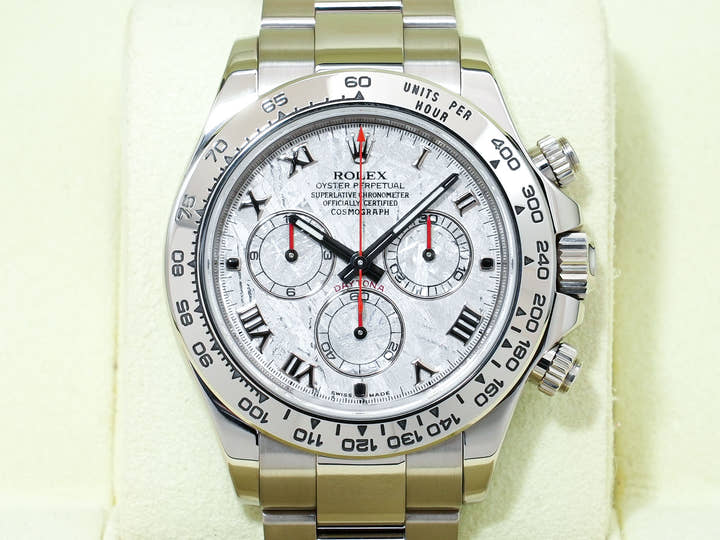 Rolex Daytona Ref. 116509 White Gold Meteorite Dial Excellent Condition 4gd7qsga