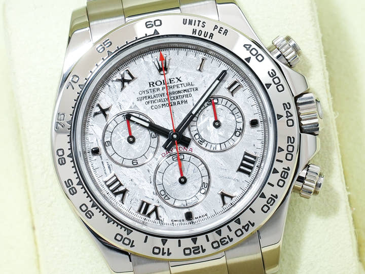 Rolex Daytona Ref. 116509 White Gold Meteorite Dial Excellent Condition 4gd7qsga