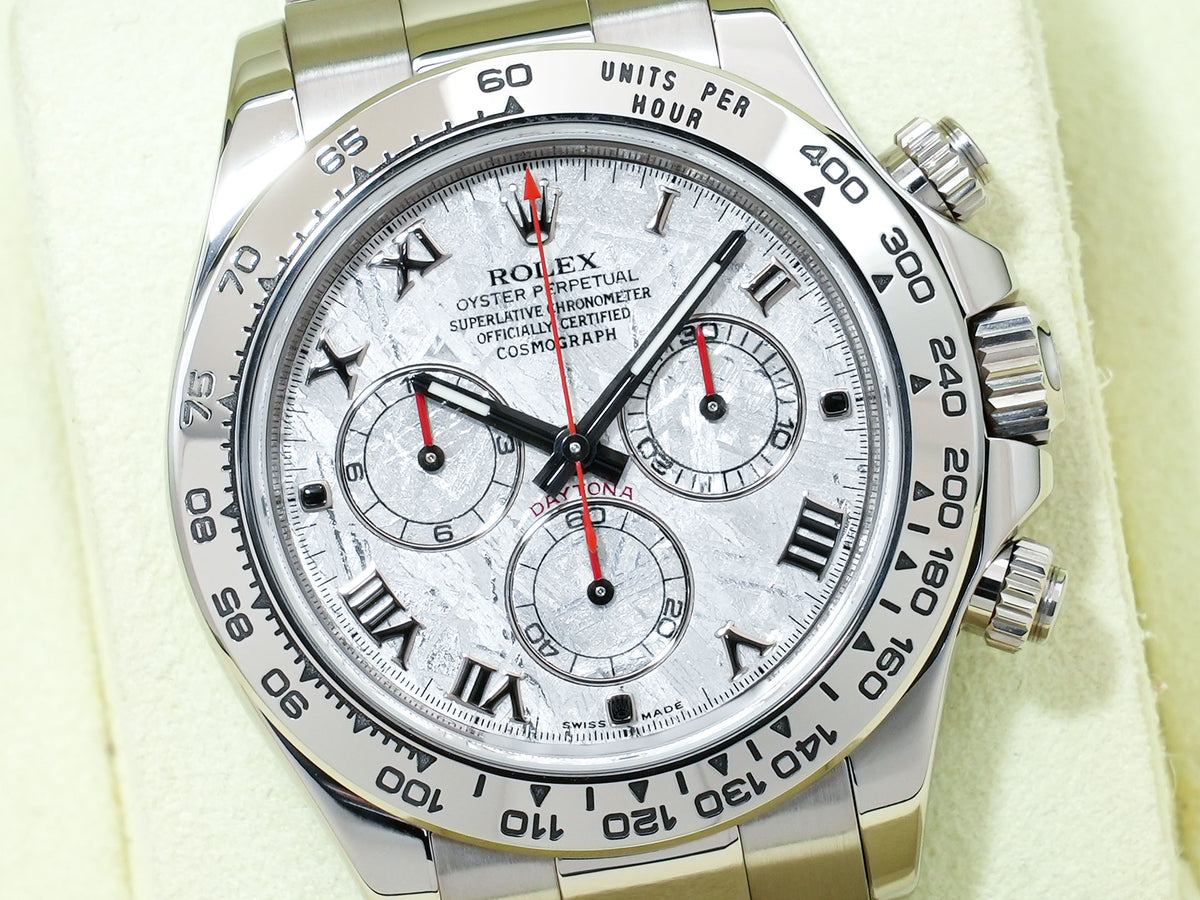 Rolex Daytona Ref. 116509 White Gold Meteorite Dial Excellent Condition 4gd7qsga